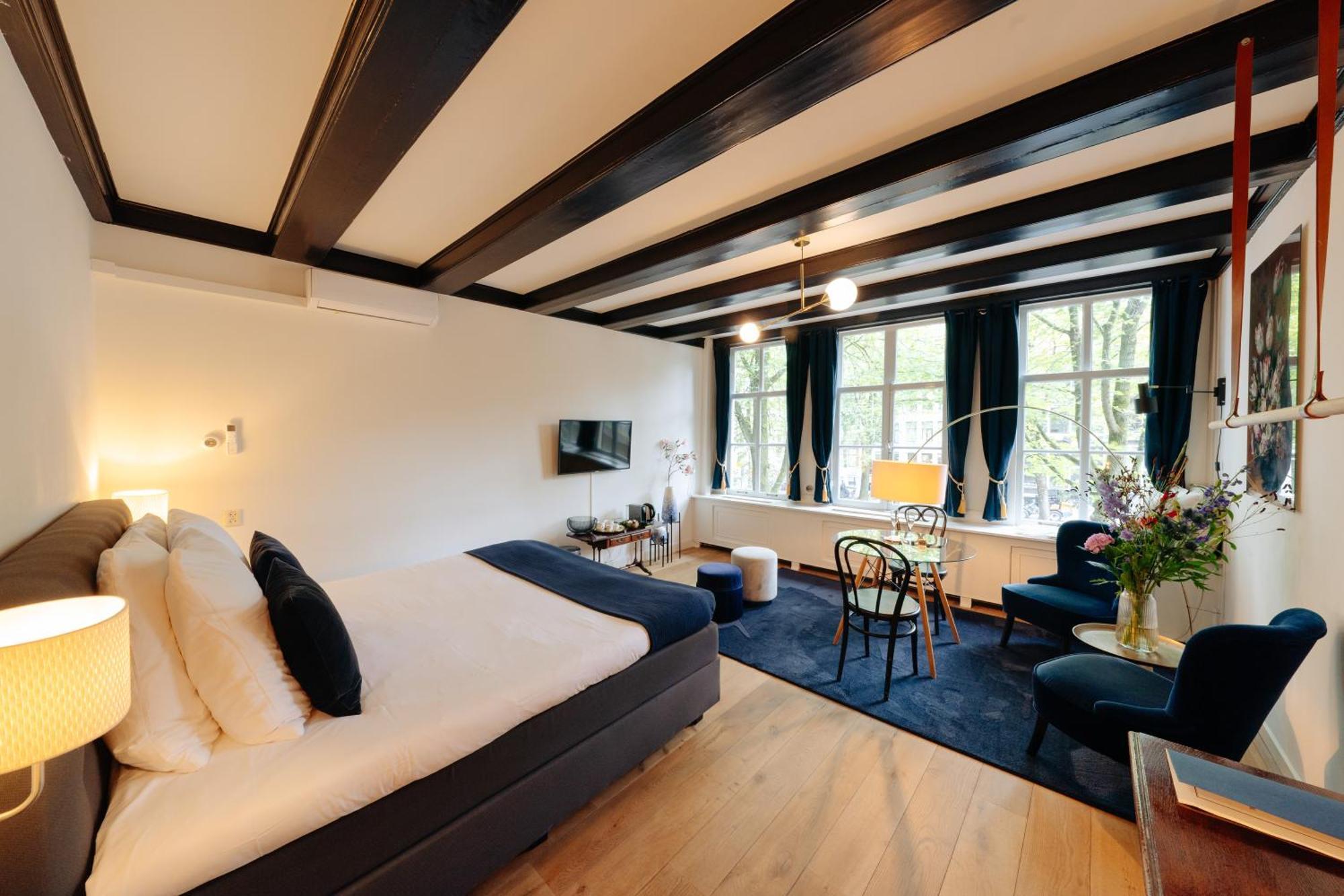 1637: Historic Canal View Suites Amsterdam Eksteriør billede